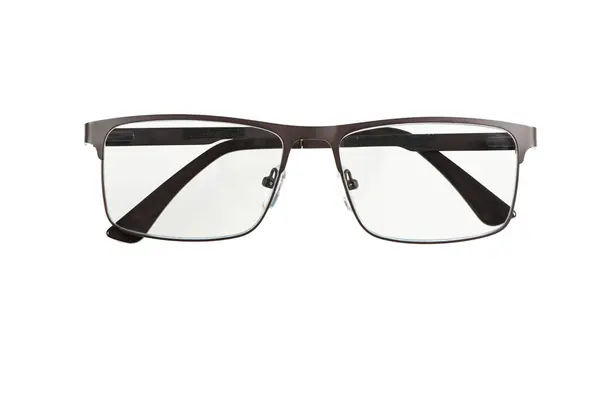 Olvasószemüveg Elszigetelt Fehér Háttérrel Divat Szemüvegek Férfiaknak Nőknek Nagy Felbontású Stock Fotó