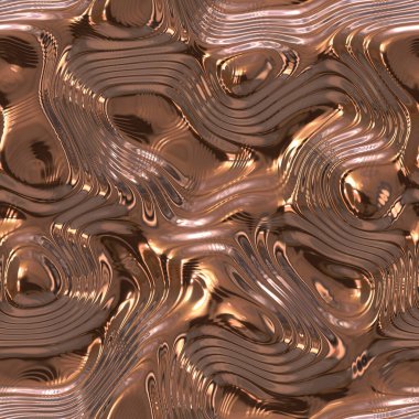 Kusursuz bir geçmişi var. Akan metal desenli soyut 3D arka plan. Web sitesi, kartpostallar ve davetiyeler, giriş tasarımı ve sayfaları için temel olarak soyut, pürüzsüz arkaplan.