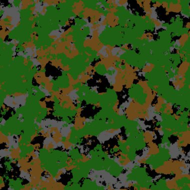 Kusursuz kamuflaj kumaş dokusu. Kusursuz Hi-res (8000x8000) dokusu. Modern stil soyut doku. İzler, tekstil, ambalaj, duvar kağıdı, web sitesi için şablon.