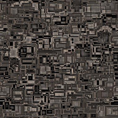 Kusursuz devre kartı dokusu. Kusursuz Hi-res (8000x8000) dokusu. Modern stil soyut doku. İzler, tekstil, ambalaj, duvar kağıdı, web sitesi için şablon.