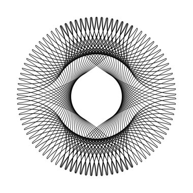 Çift vuruşlu basit siyah çerçeve. Metin dekorasyonu için monogram boş. Tebrik kartları, belgeler veya düğün davetiyeleri için mürekkep deseni. 