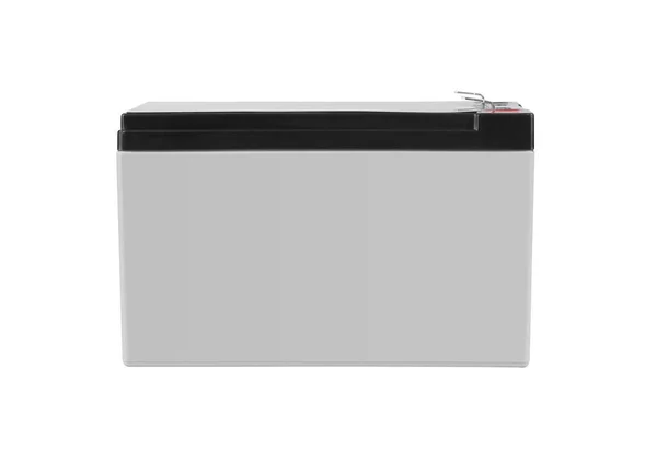 Accumulator Battery Isolated White Background — Stock Photo, Image