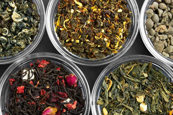Set Tea Bowles Close — Stock Photo, Image