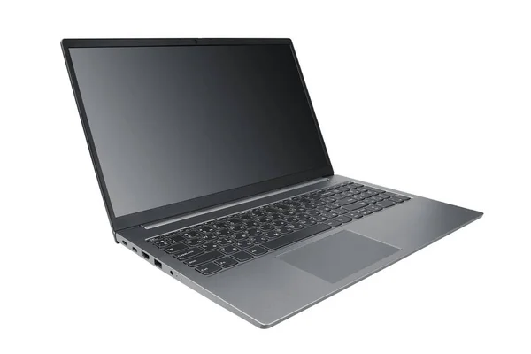 Laptop Isolated White Background — Stock Photo, Image