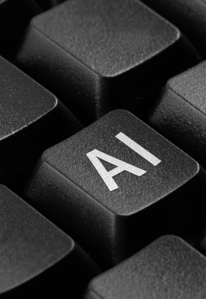 带有Ai符号键的键盘 — 图库照片