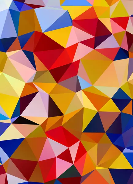 多角形の抽象的な幾何学的なベクトルの背景 — ストックベクタ