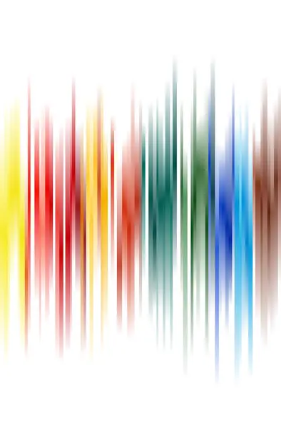 Многоцветный Полосатый Абстрактный Фон Векторная Иллюстрация — стоковый вектор