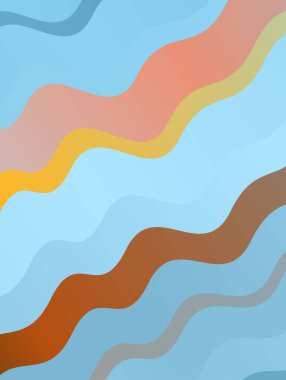 Çok renkli çizgili soyut arkaplan. Vektör illüstrasyonu.