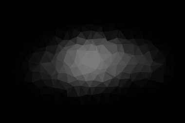 Soyut geometrik vektör çokgen arka plan