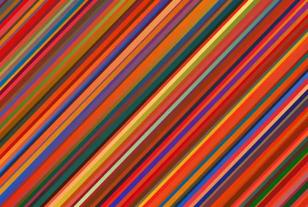 Многоцветный Полосатый Абстрактный Фон Стоковый вектор