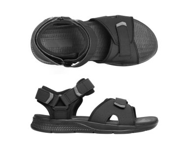 Beyaz arka plan üzerinde izole sandalet