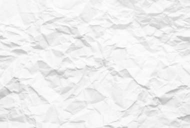 Kırışık kağıt dokusunun üst görünümü