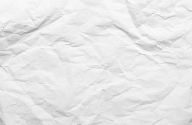 Kırışık kağıt dokusunun üst görünümü