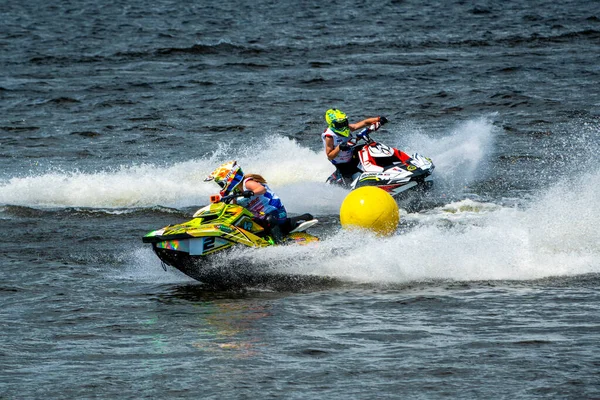 Kupiskis Lithuanien Juli 2023 Uim Aquabike Class Pro Grand Prix — Stockfoto