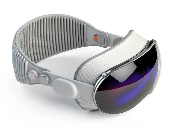 Virtual Reality Headset Isolated White Background Illustration — Stock Photo, Image