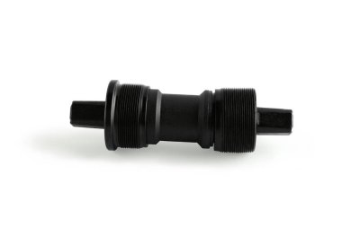 Bisiklet arabası kartuşu. Yakın plan. Beyaz arkaplanda izole.