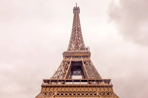 Der Eiffelturm Paris Frankreich — Stockfoto