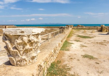 Archaeological site of Carthage, Tunisia clipart