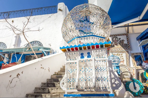 Село Сіді Боу Саїд Карфаген Туніс — стокове фото