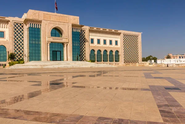 Regierungsgebäude Auf Dem Kasbah Platz Tunis Tunesien — Stockfoto