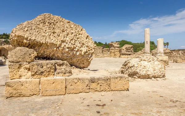Археологический Объект Карфаген Тунис — стоковое фото