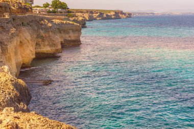 İspanya 'nın Mallorca plajındaki manzara