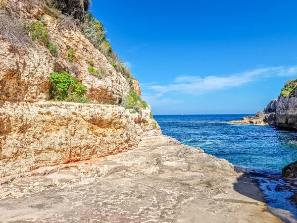 Landschap Het Strand Mallorca Spanje — Stockfoto
