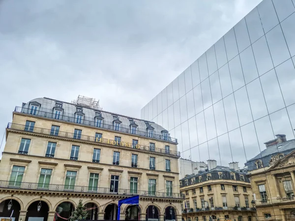 프랑스 2023년 광장에 광장은 파리의 1Er 지역에 위치하고 있습니다 — 스톡 사진