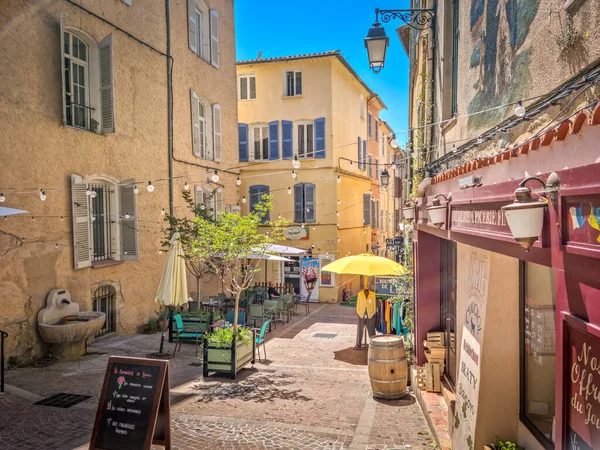 Lorgues Γαλλία Ιουλίου 2023 Άποψη Της Παλιάς Πόλης Κατά Διάρκεια — Φωτογραφία Αρχείου