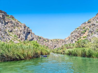 Rethimno, Girit 'teki Preveli Gölü, Yunanistan