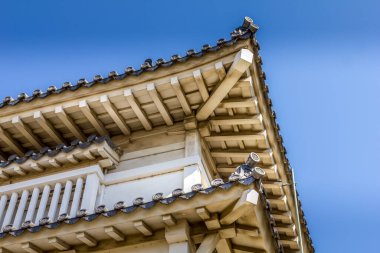 Himeji Kalesi manzarası, Hyogo, Japonya