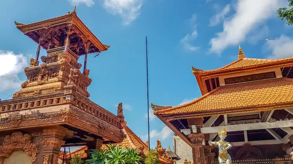 Tempel Kuta Bali Indonesien Stockbild