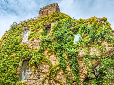İtalya 'nın Bussana Vecchia kentindeki hayalet şehir.