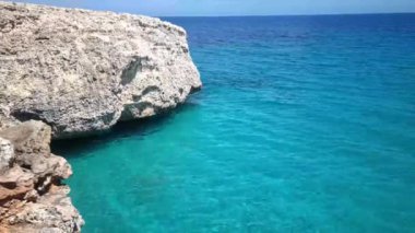 İspanya 'nın Mallorca plajındaki manzara