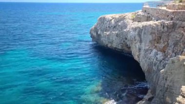 İspanya 'nın Mallorca plajındaki manzara