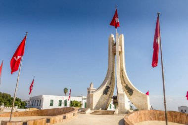 Kasbah Meydanı, Tunus 'taki Ulusal Kasbah Anıtı manzarası