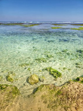 Endonezya, Bali 'deki Melasti Plajı