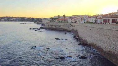 Antibes şehri, Fransa 'nın güneyi.