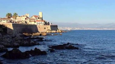 Antibes şehri, Fransa 'nın güneyi.