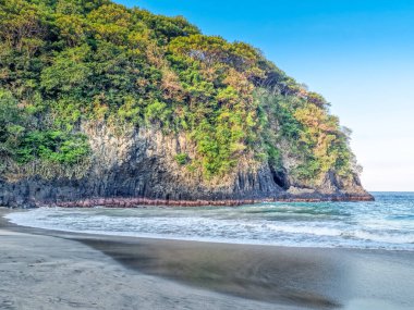 Bakire Sahili 'ndeki manzara, Bali, Endonezya