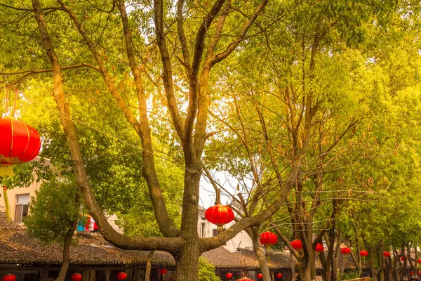 Doğu Çin, Suzhou 'daki doğu fenerleri.