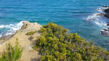 Pointe de la Badine Sahili, Hyeres, Güney Fransa