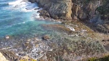 Pointe de la Badine Sahili, Hyeres, Güney Fransa