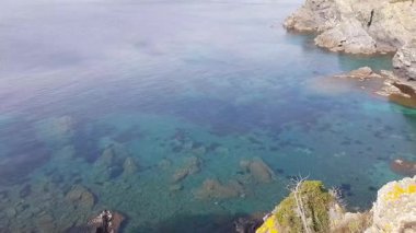 Giens Yarımadası 'ndaki Ribaud adaları, Hyeres, Fransa
