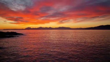 Güney Fransa 'da Capital d' Antibes 'de manzara