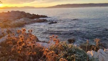 Güney Fransa 'da Capital d' Antibes 'de manzara