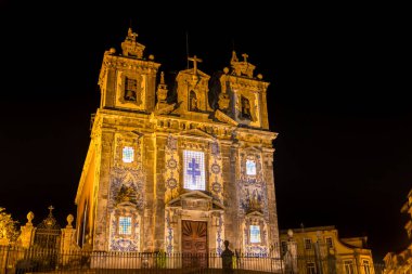 Igreja de Santo Ildefonso, Porto, Portekiz 'de 18. yüzyıl kilisesi.