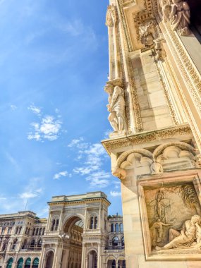 View of the Duomo in Milan, Italy