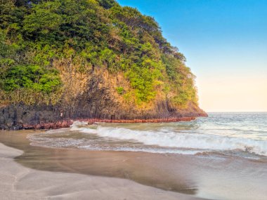 Bakire Sahili 'ndeki manzara, Bali, Endonezya