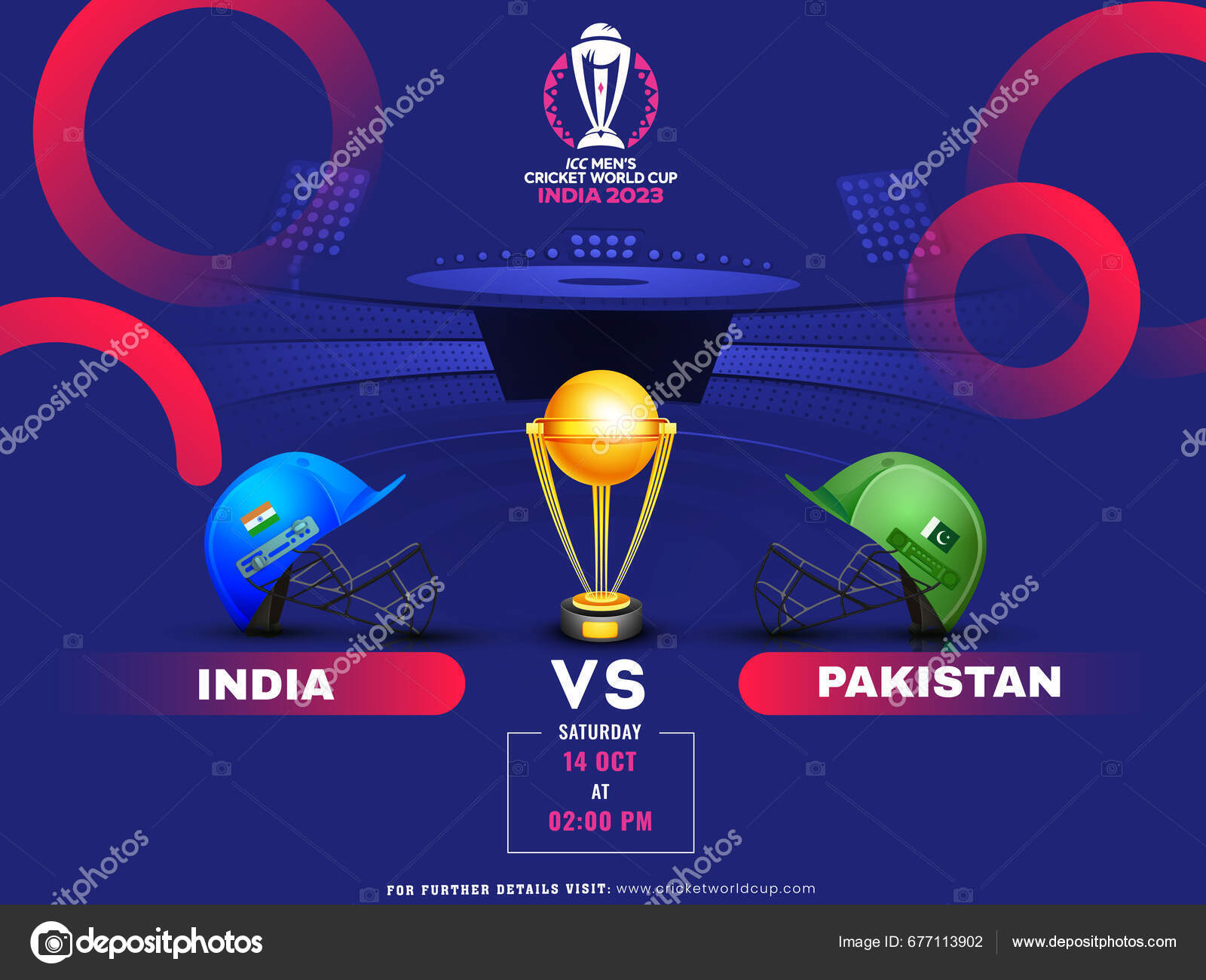 Icc Mens Cricket World Cup India 2023 Match India Pakistan Stock